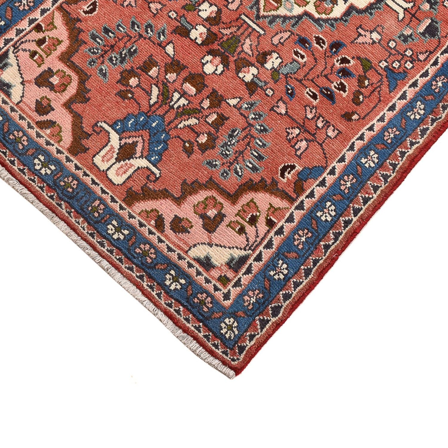 Tapis persan - Nomadic - 124 x 68 cm - rouge