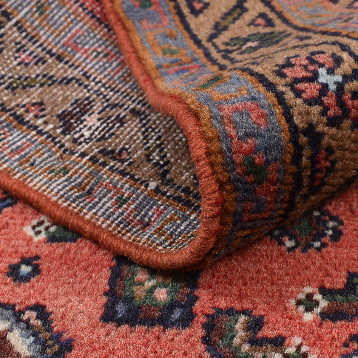 Tapis persan - Nomadic - 155 x 81 cm - rouge clair