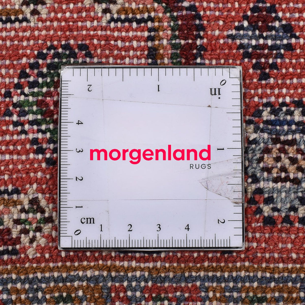 Tapis persan - Nomadic - 155 x 81 cm - rouge clair