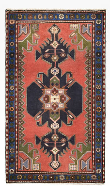 Tapis persan - Nomadic - 128 x 71 cm - rouge