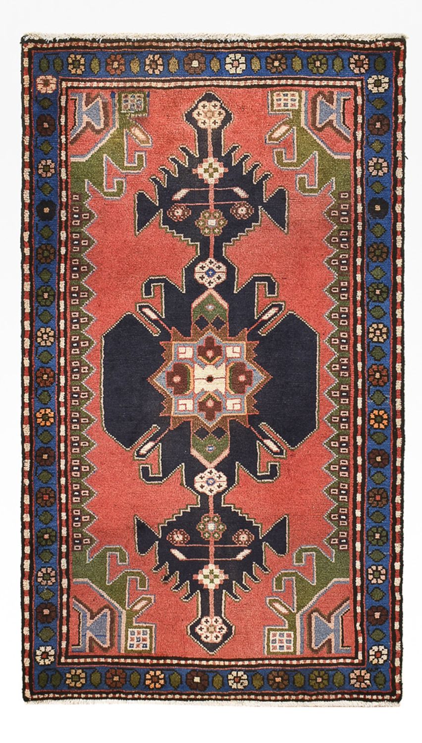 Tapis persan - Nomadic - 128 x 71 cm - rouge