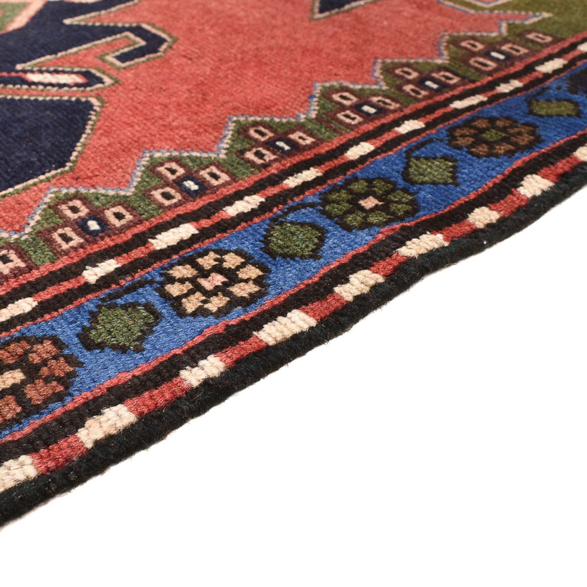Tapis persan - Nomadic - 128 x 71 cm - rouge