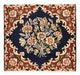 Tapis de Hamadan Tapis 50x48cm - Tapis persan