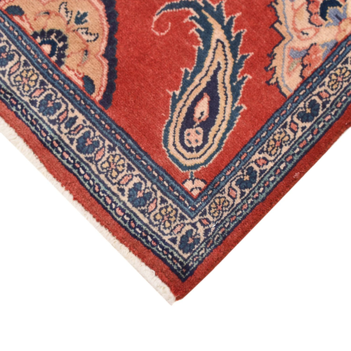 Tapis persan - Nomadic - 74 x 60 cm - rouge