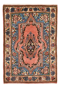 Tapis persan - Nomadic - 97 x 65 cm - rouge clair
