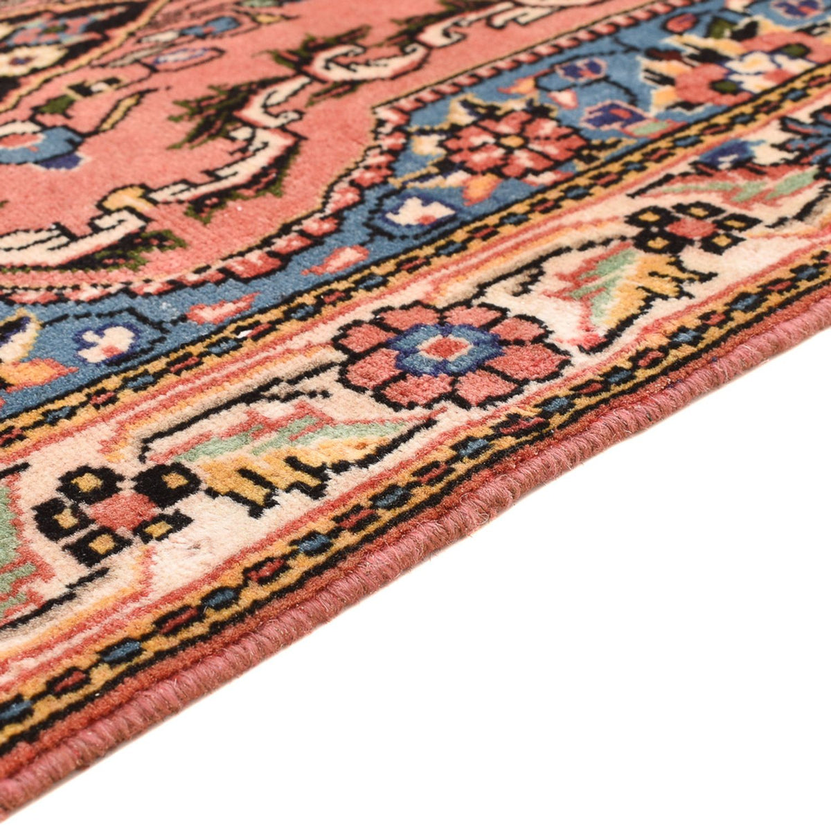 Tapis persan - Nomadic - 97 x 65 cm - rouge clair