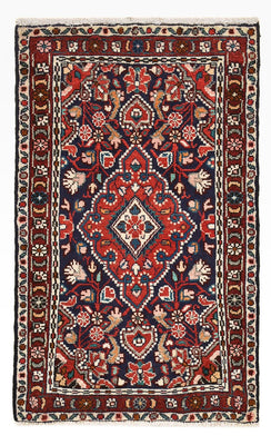 Tapis persan - Nomadic - 93 x 54 cm - rouge foncé