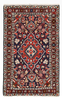 Tapis persan - Nomadic - 93 x 54 cm - rouge foncé