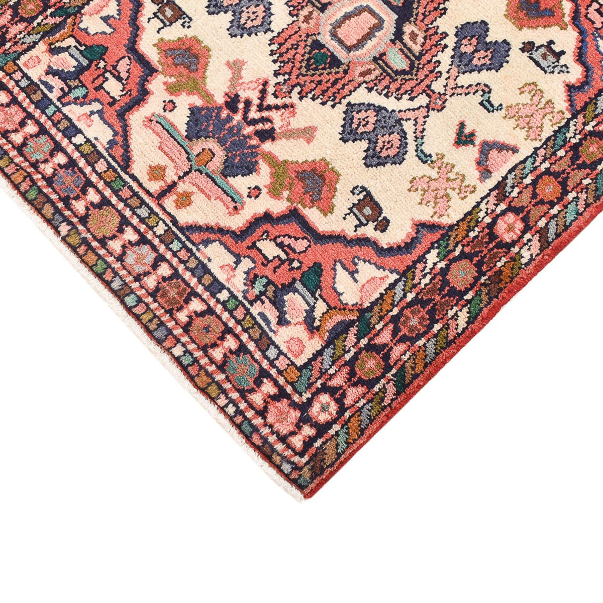 Tapis persan - Nomadic - 75 x 60 cm - multicolore