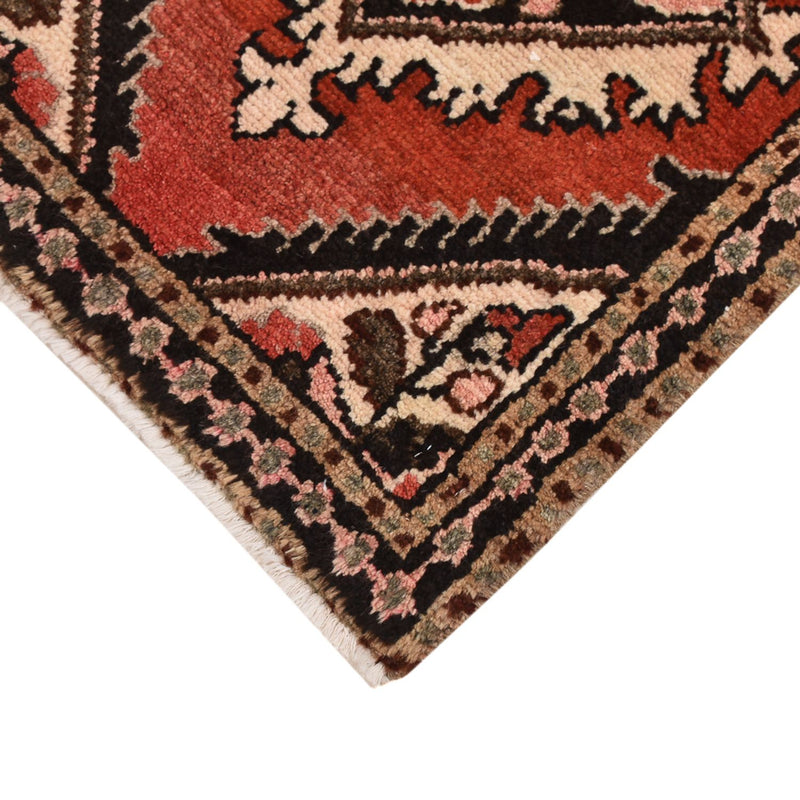 Tapis persan - Nomadic carré  - 63 x 47 cm - rouge