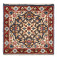 Tapis de Hamadan Tapis 52x52cm - Tapis persan