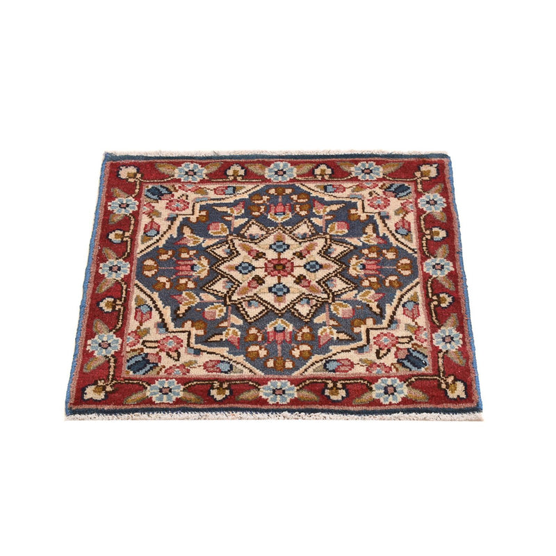 Tapis persan - Nomadic carré  - 52 x 52 cm - multicolore
