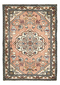 Tapis persan - Nomadic - 102 x 69 cm - rouge clair