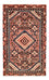 Tapis persan - Nomadic - 92 x 55 cm - rouge clair