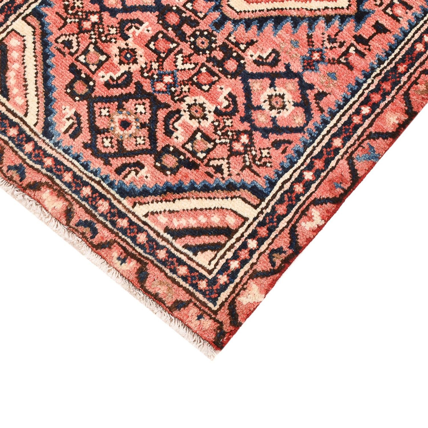Tapis persan - Nomadic - 92 x 55 cm - rouge clair