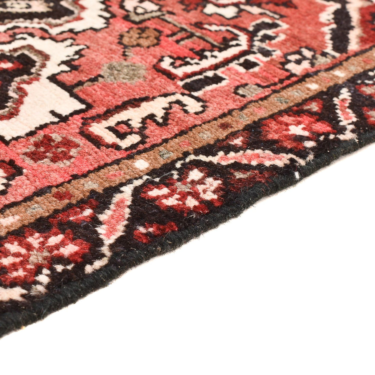 Tapis persan - Nomadic - 93 x 59 cm - rouge clair