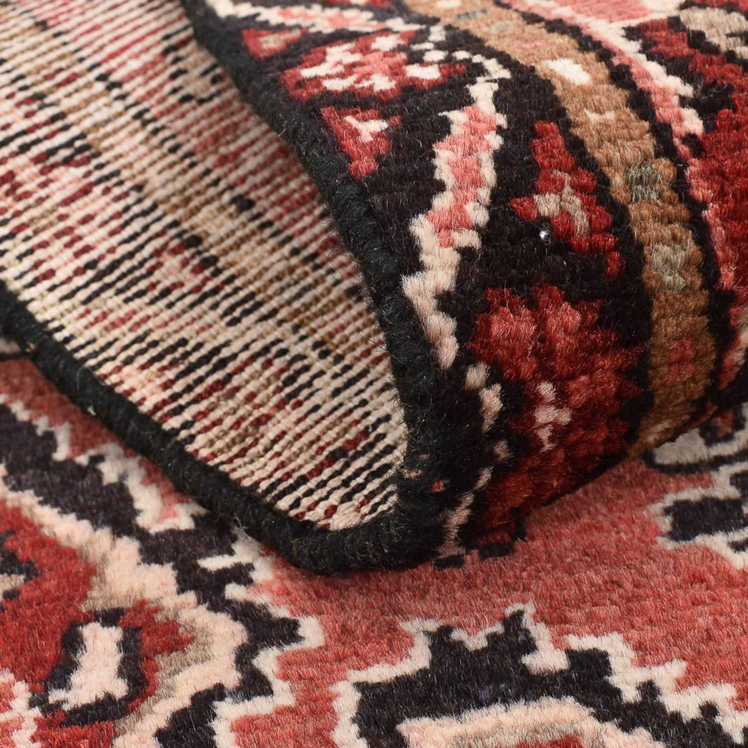 Tapis persan - Nomadic - 93 x 59 cm - rouge clair