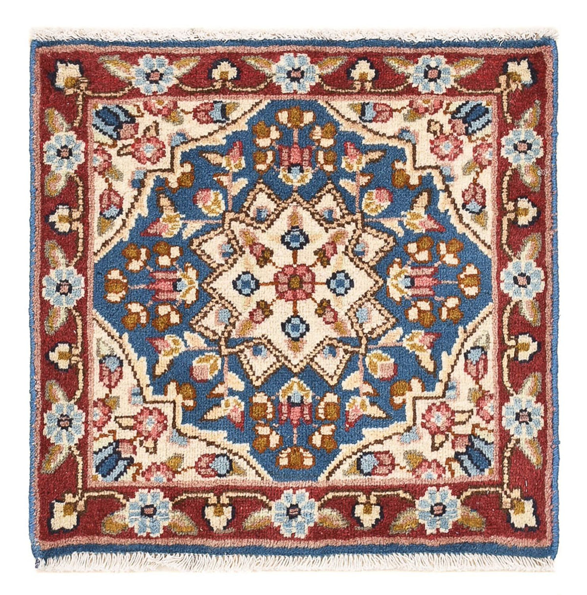 Tapis persan - Nomadic carré  - 53 x 52 cm - multicolore