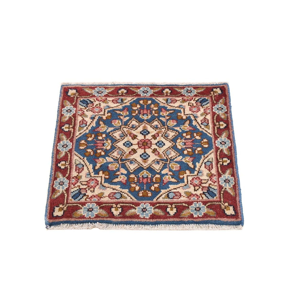 Tapis persan - Nomadic carré  - 53 x 52 cm - multicolore
