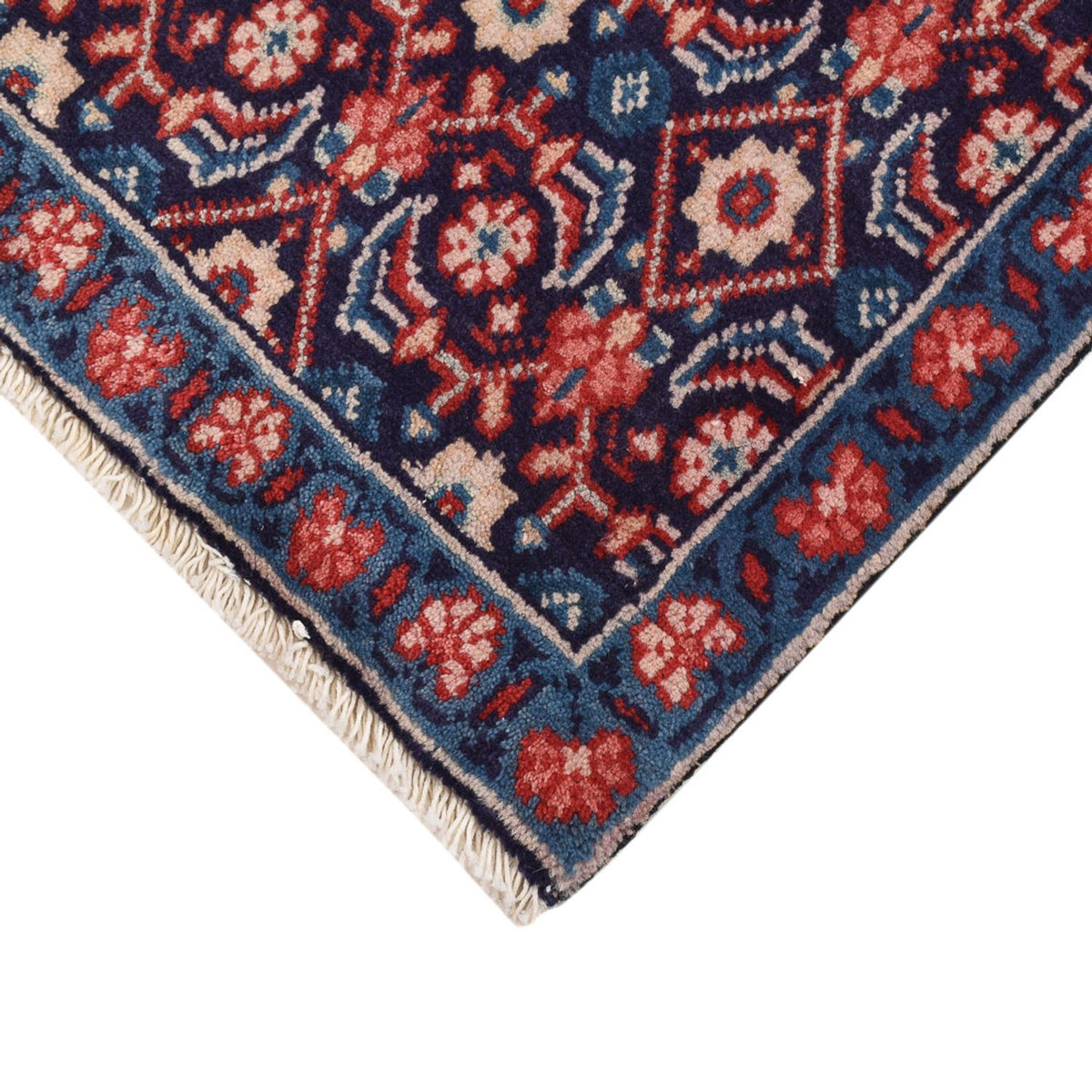 Tapis persan - Nomadic carré  - 65 x 60 cm - multicolore
