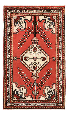Tapis persan - Nomadic - 100 x 60 cm - rouge