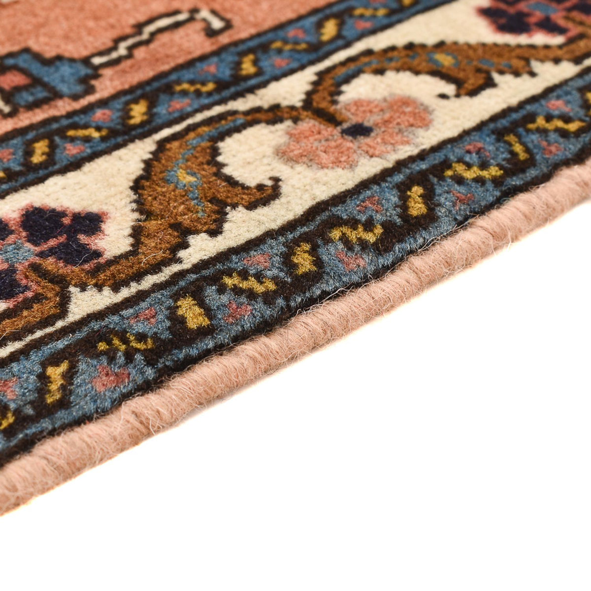 Tapis persan - Nomadic - 95 x 68 cm - rouge clair