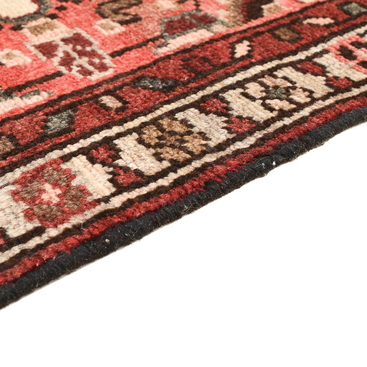 Tapis persan - Nomadic - 100 x 62 cm - rouge clair