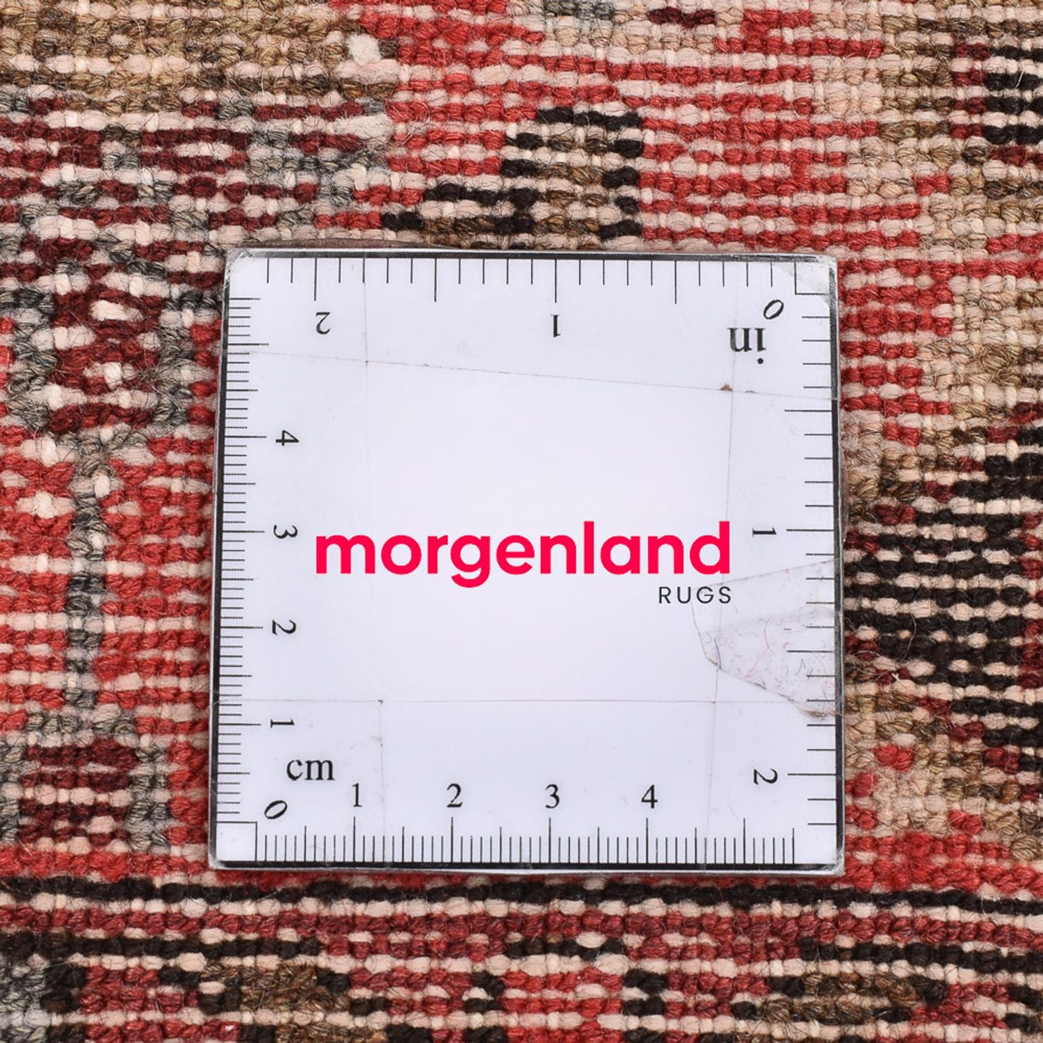 Tapis persan - Nomadic - 100 x 62 cm - rouge clair