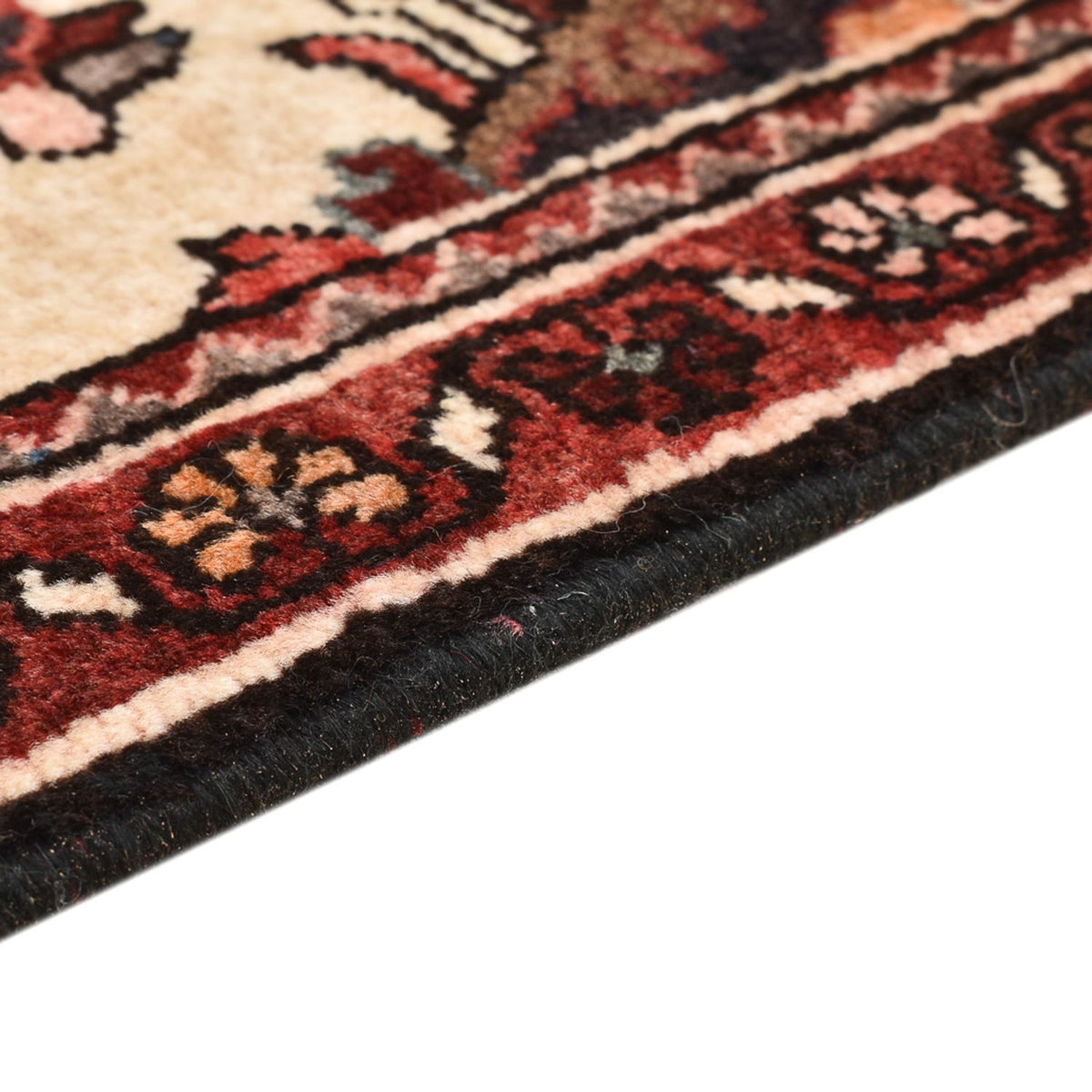 Tapis persan - Nomadic - 77 x 60 cm - beige clair