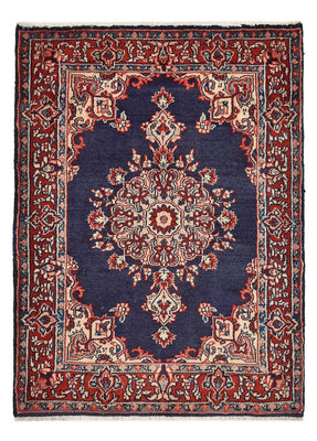 Tapis persan - Nomadic - 100 x 68 cm - bleu foncé
