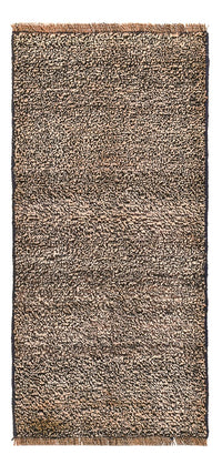 Tapis persan - Nomadic carré  - 80 x 37 cm - beige foncé