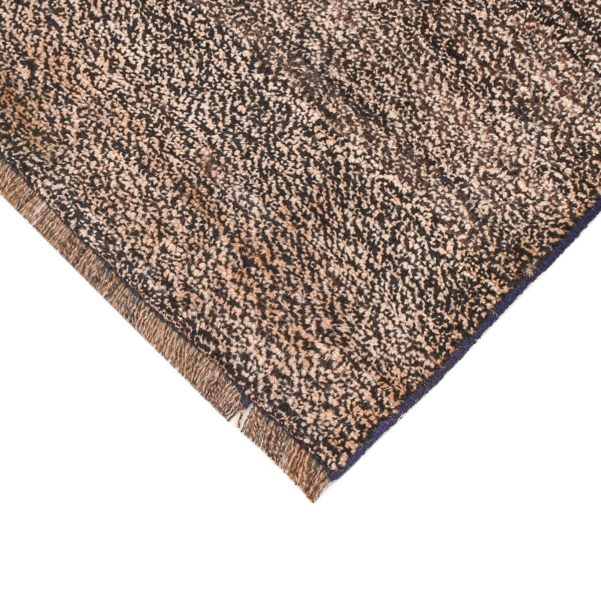 Tapis persan - Nomadic carré  - 80 x 37 cm - beige foncé