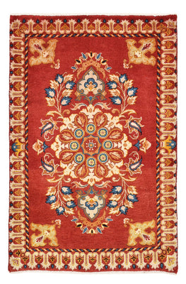 Tapis persan - Nomadic - 93 x 64 cm - rouge