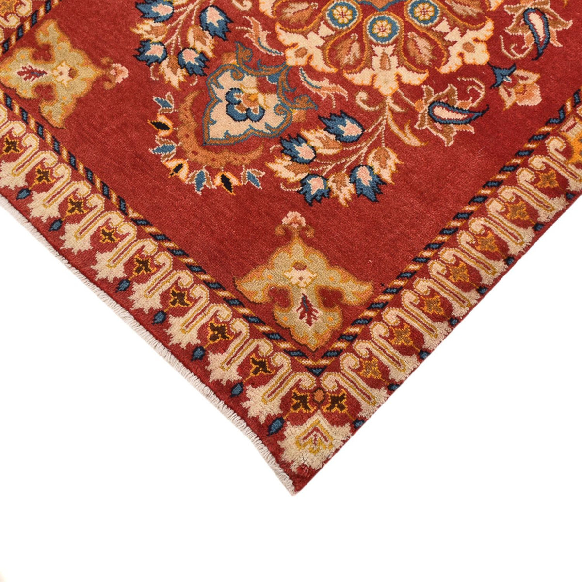 Tapis persan - Nomadic - 93 x 64 cm - rouge