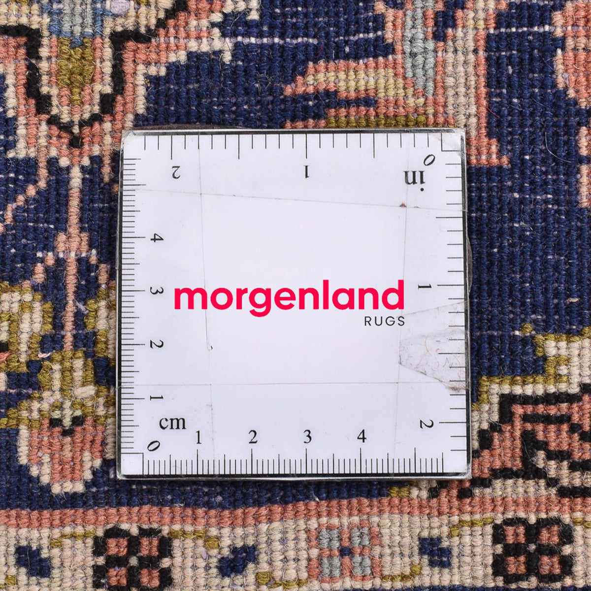 Tapis persan - Nomadic - 87 x 65 cm - bleu foncé