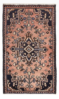 Tapis persan - Nomadic - 92 x 54 cm - rouge clair
