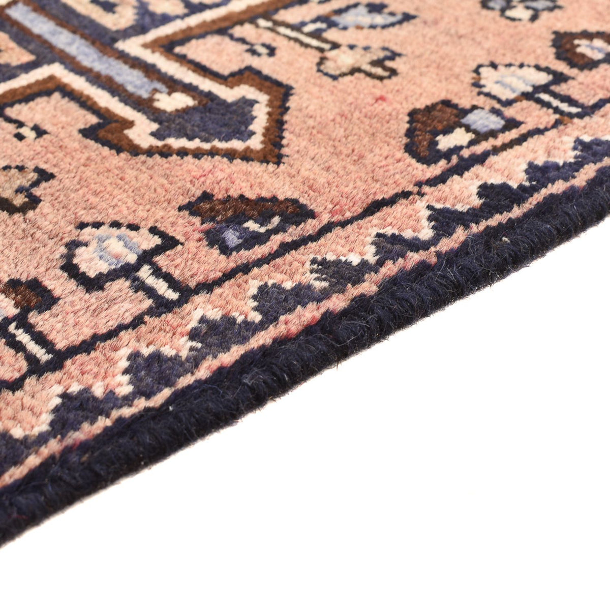 Tapis persan - Nomadic - 92 x 54 cm - rouge clair