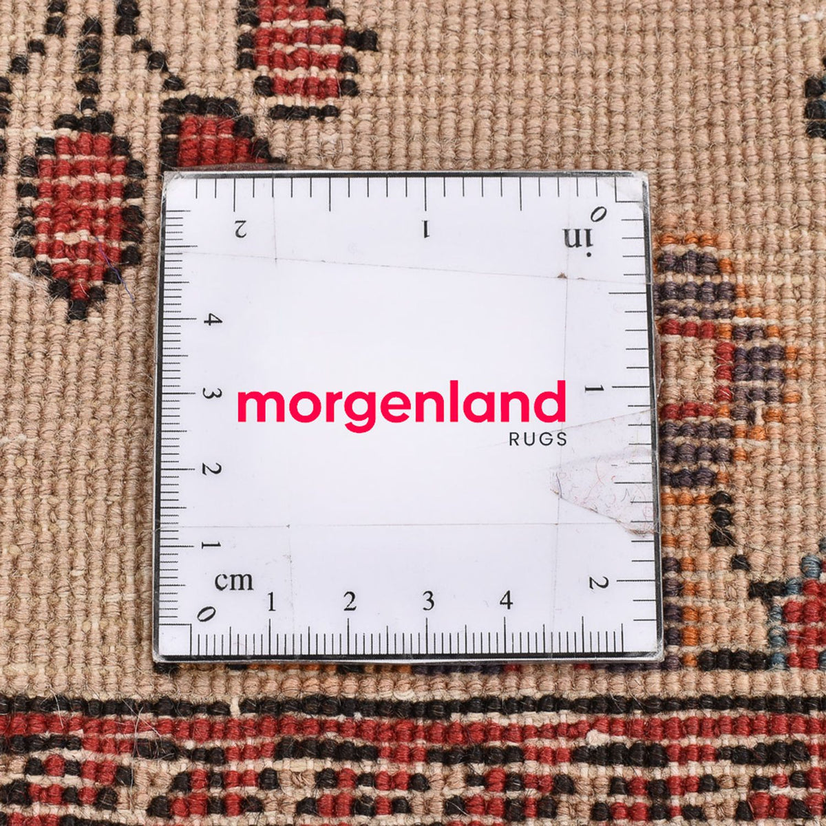 Tapis persan - Nomadic - 75 x 58 cm - beige