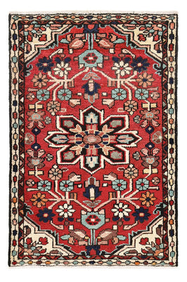 Tapis persan - Nomadic - 92 x 60 cm - rouge