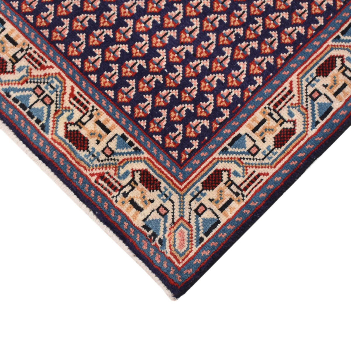 Tapis persan - Nomadic carré  - 72 x 61 cm - violet