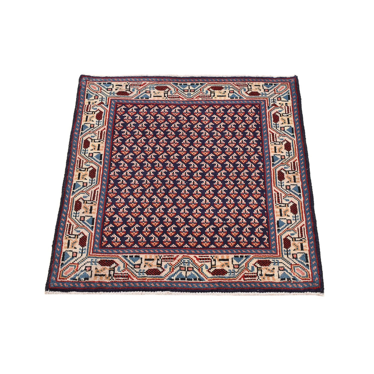 Tapis persan - Nomadic carré  - 72 x 61 cm - violet
