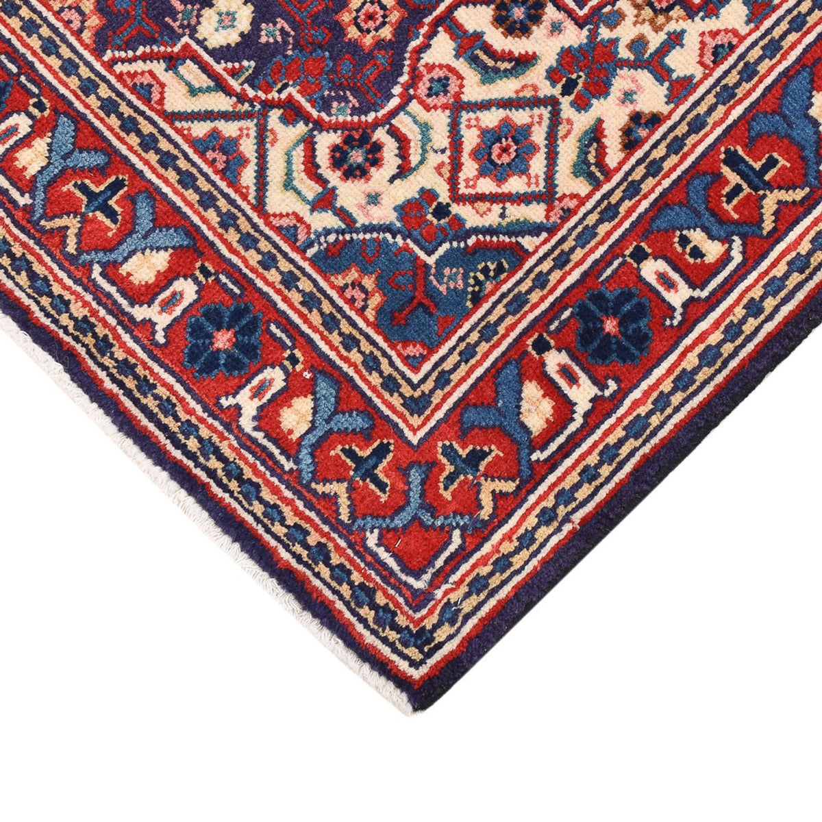 Tapis persan - Nomadic - 93 x 70 cm - violet