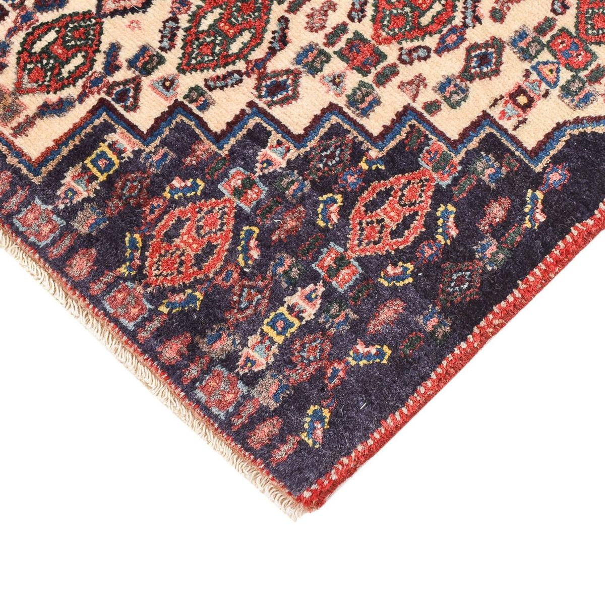 Tapis persan - Nomadic - 83 x 63 cm - rouge