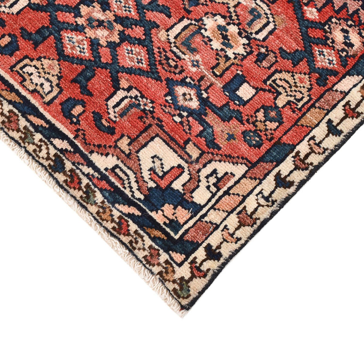 Tapis persan - Nomadic - 75 x 56 cm - rouge