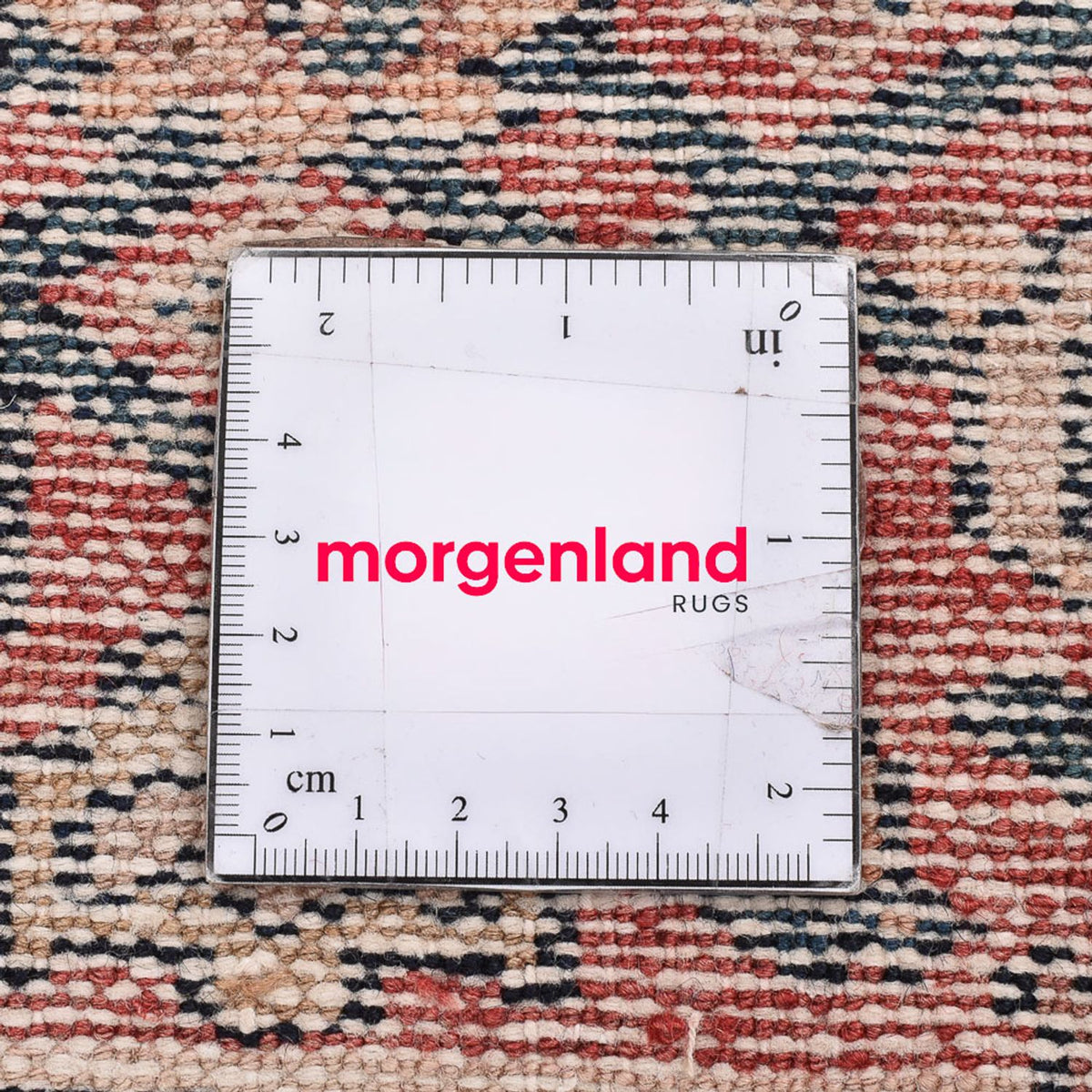 Tapis persan - Nomadic - 75 x 56 cm - rouge