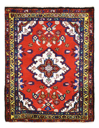 Tapis persan - Nomadic - 80 x 61 cm - rouge