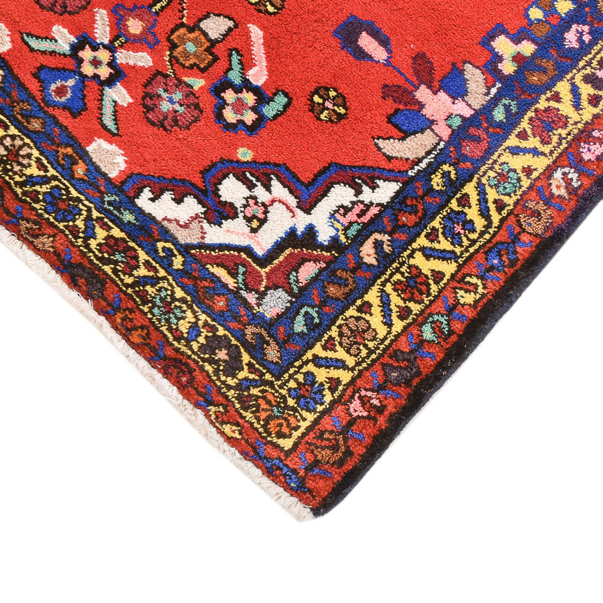 Tapis persan - Nomadic - 80 x 61 cm - rouge
