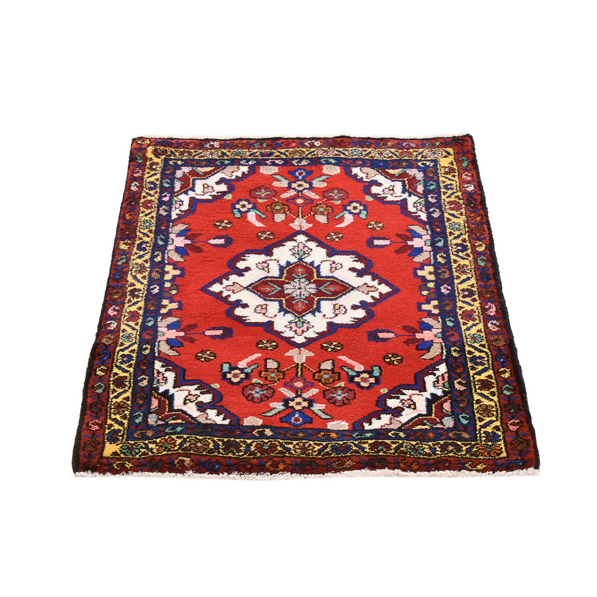 Tapis persan - Nomadic - 80 x 61 cm - rouge