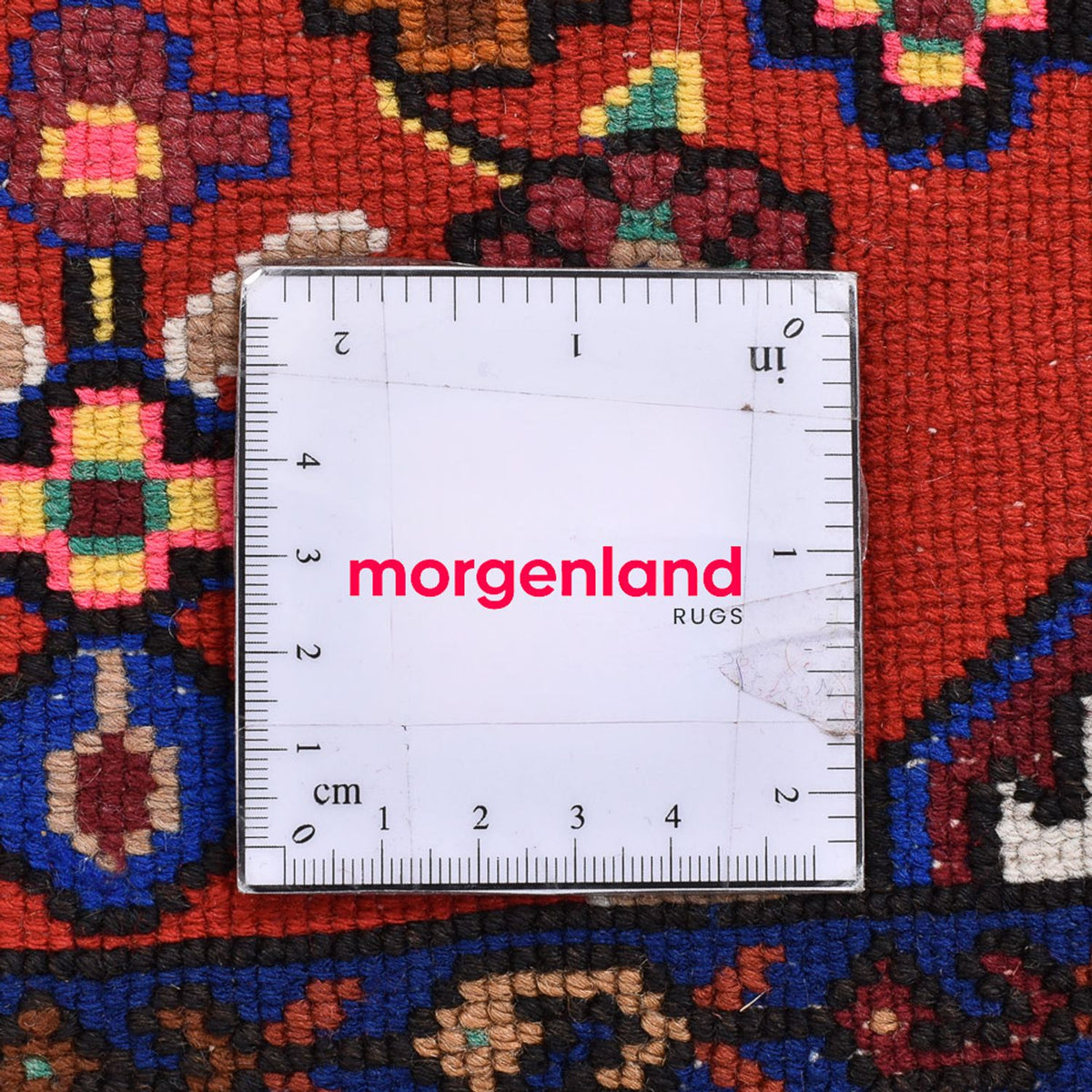 Tapis persan - Nomadic - 80 x 61 cm - rouge