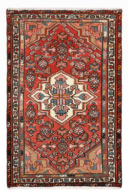 Tapis persan - Nomadic - 95 x 65 cm - rouge